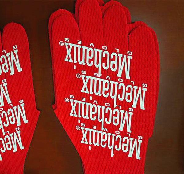 Glove printing